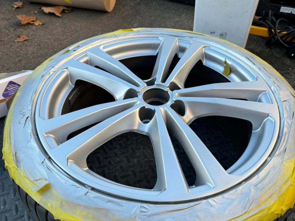 Painting An Alloy Silver